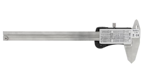 Digital Caliper 0-150x0,01 mm with jaw length 40 mm